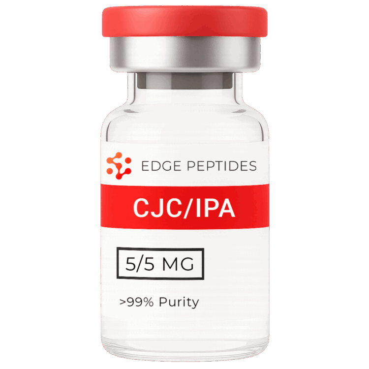 cjc-1295 no dac with ipamorelin 5 mg blend lyophilized vial