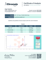 edge peptides bpc-157 tb-500 5 mg blend chromate test