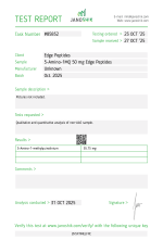 edgepeptides 5-amino-1mq 50 mg janoshik test