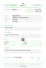 edgepeptides aod9604 5mg janoshik test
