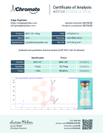 edgepeptides bpc-157 10 mg chromate test