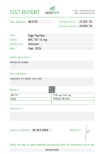 edge peptides test for bpc-157 10 mg with janoshik