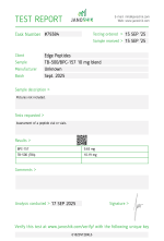 edge peptides bpc-157 tb-500 10 mg blend janoshik test