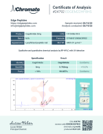 edge peptides cagrilintide chromate test
