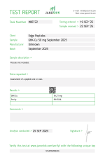 edge peptides ghk-cu 50 mg janoshik test september