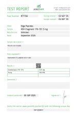 edge peptides hgh-frag 176-191 5 mg janoshik test