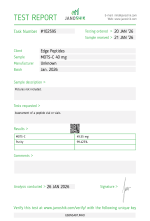 edgepeptides mots-c 40 mg janoshik test january 2026