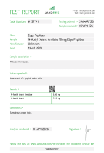 edgepeptides na selank janoshik test march 2026