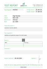 edgepeptides NAD+ 500 mg janoshik test january 2026