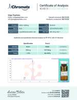 edge peptides NAD+ 500 mg chromate test