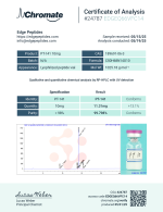 edge peptides PT-141 chromate test