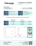 edgepeptides semaglutide 10 mg chromate test