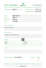edge peptides snap-8 10 mg janoshik test