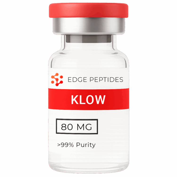 KLOW 80 mg lyophilized peptide vial
